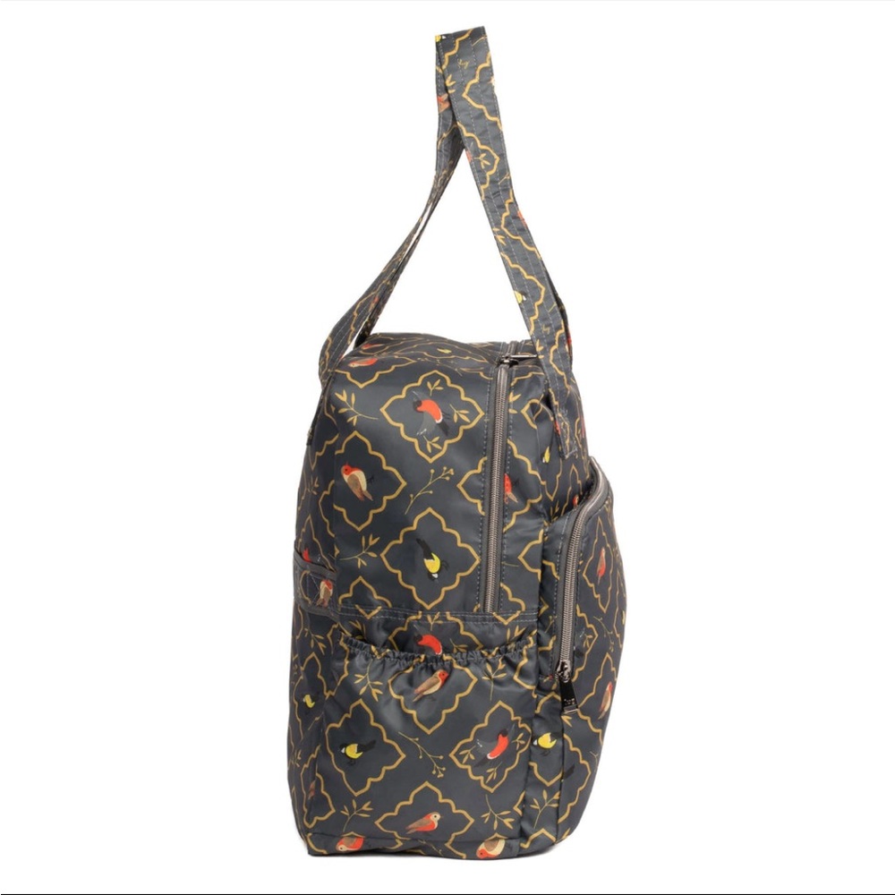 NWT Lug Ranger XL Packable Tote Bag in Songbirds Gray - Picture 6 of 10